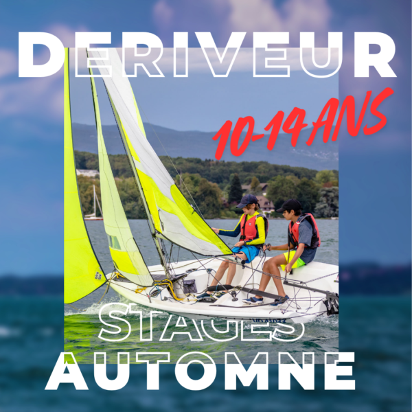 Dériveur, stages printemps/automne