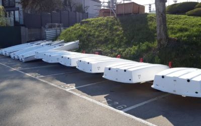 2019 Les dériveurs de l’école de voile sont arrivés